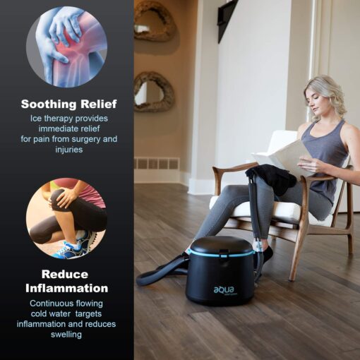Cold Water Therapy and Hot Water Therapy System - Circulating Personal Heat/Cooling Device by Aqua Relief (ARS w/TPU) - Image 7