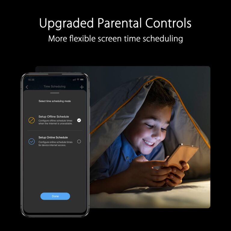 ASUS RT-AX88U PRO AX6000 Dual Band WiFi 6 Router, WPA3, Parental Control, Adaptive QoS, Port Forwarding, WAN aggregation, lifetime internet security and AiMesh support, Dual 2.5G Port - Image 5