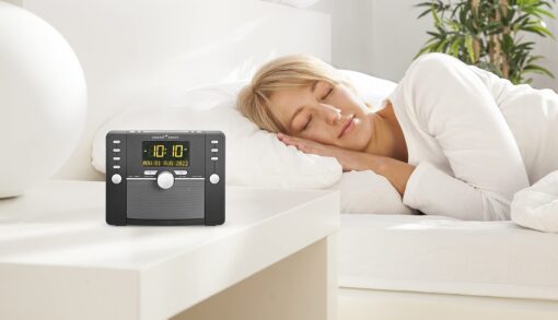 Sound Oasis Deluxe Bluetooth Sleep Tinnitus Sound Machine, World’s Best White Noise Machine for Better Sleep, Tinnitus Management, Clock Radio 288 Sounds - Image 2