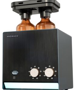 2025 Upgraded 2000 Sq Ft Dual Nozzle Smart Waterless Diffuser, 2×200ml Scent Air Machine for Home Hotel Collection Diffuser Cold Air Technology Waterless Essential Oil Diffuser for Large Room