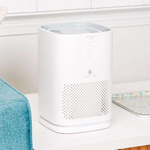 Medify MA-14 Air Purifier with True HEPA H13 Filter 428 ft² per Hour for Smoke, Odors, Pollen | Removal to 0.1 Microns White, 2-Pack - Image 2