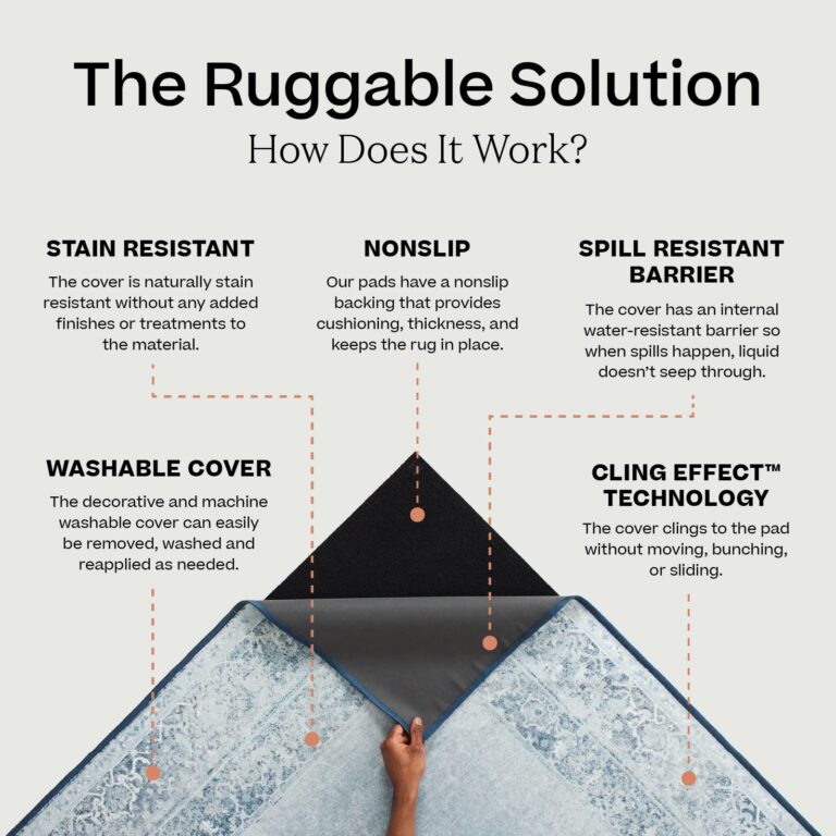 Ruggable Washable 2x10 Runner Rug, Kamran Coral, Premium Vintage Rugs for Hallway, Kitchen, Entryway, Living Room, Bedroom, Office with Gripper Non Slip Pad - Image 2