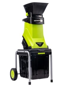 Earthwise GS70015 15-Amp Garden Corded Electric Chipper, Collection Bin