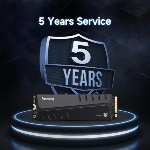 fanxiang S770 2TB NVMe M.2 SSD for PS5 - with Heatsink and DRAM, Up to 7300MB/s, PCIe 4.0, Suitable for Playstation 5 Memory Expansion, Game Enthusiasts, IT Professionals - Image 5