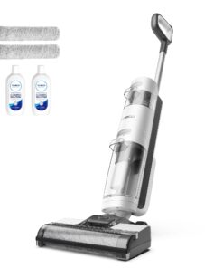 Tineco iFLOOR 3 Breeze Complete Wet Dry Vacuum Cordless Floor Cleaner and Mop One-Step Cleaning for Hard Floors