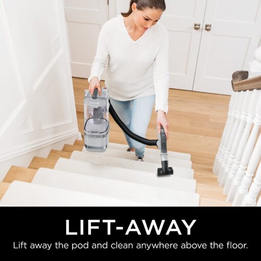 Shark LA300 Navigator Lift-Away ADV Corded Upright Vacuum, White (Renewed) - Image 7