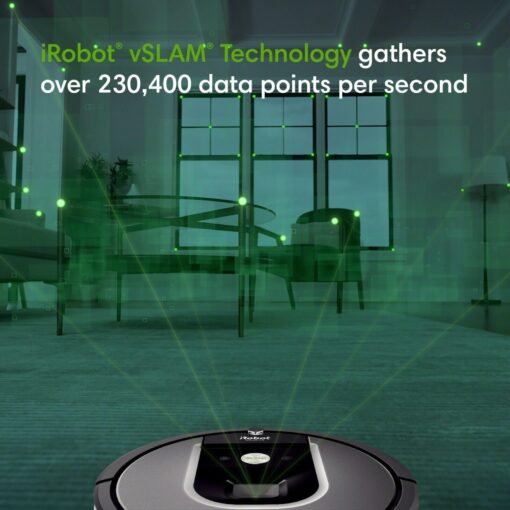 iRobot Roomba 960 Robot Vacuum- Wi-Fi Connected Mapping, Works with Alexa, Ideal for Pet Hair, Carpets, Hard Floors (Renewed) - Image 3