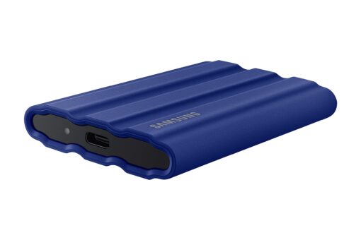 SAMSUNG T7 Shield 2TB Portable SSD, USB 3.2 Gen2, Rugged, IP65 Rated, for Photographers, Content Creators and Gaming, External Solid State Drive (MU-PE2T0R/AM, 2022), Blue - Image 8
