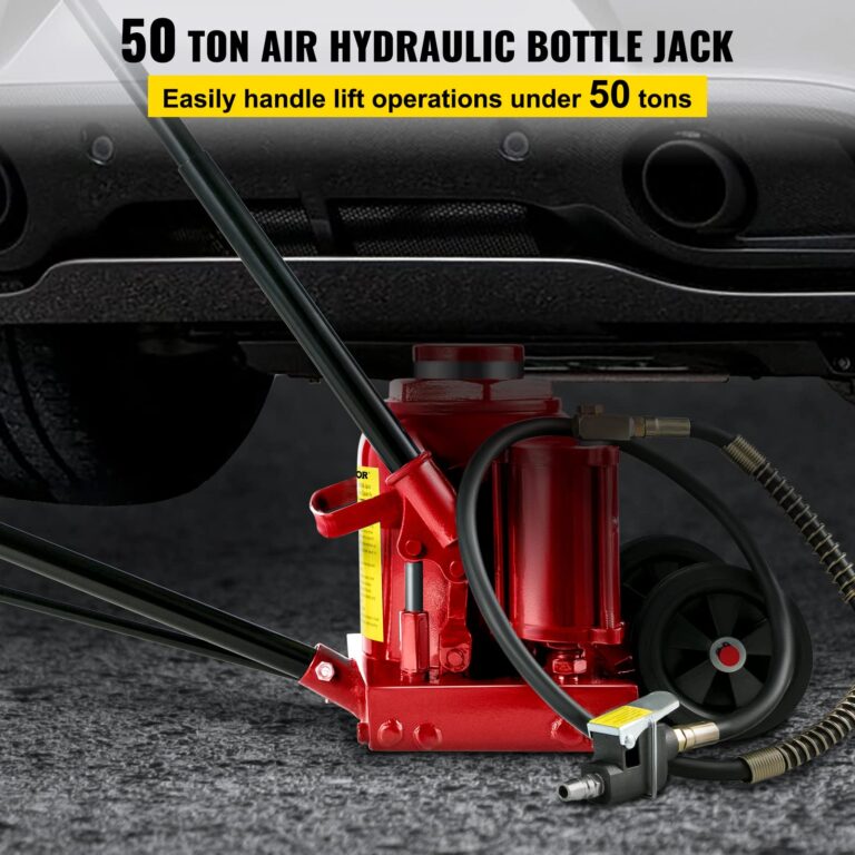 Bestauto Bottle Jack 50 T, Car Jack Hydraulic Floor Jack 110000LBS with Pneumatic & Manual Hand Pump, Air Jack Heavy Duty Auto Truck Repair Lift - Image 9
