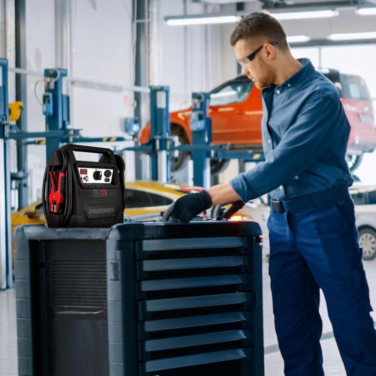 Schumacher Electric DSR159 - ProSeries Jump Starter - 12V 4000 Peak Amps Portable Car Jump Starter & Maintainer - Jumper Cables with Battery Pack - 700 Cranking Amps - Image 5