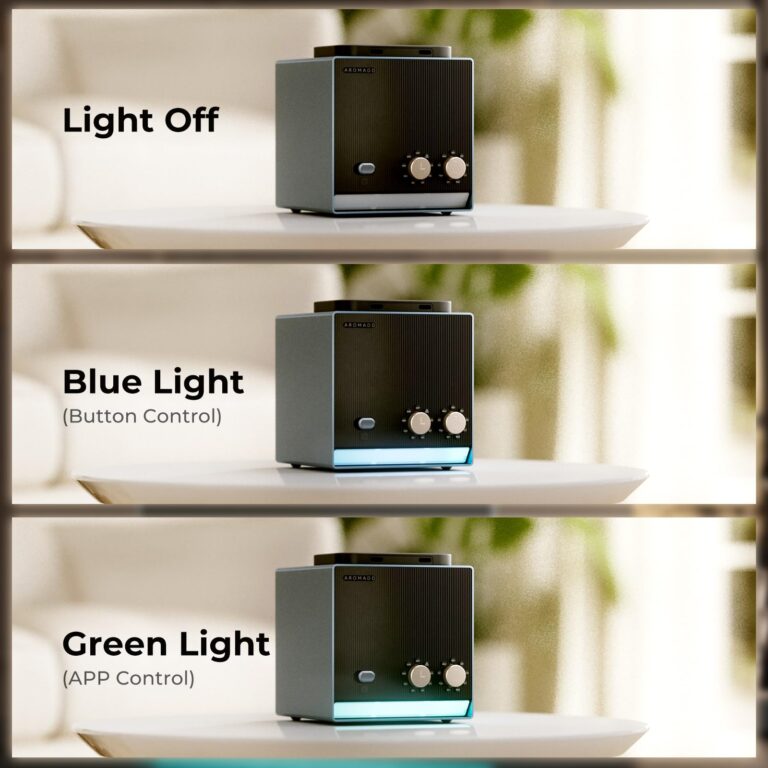 2025 Upgraded 2000 Sq Ft Dual Nozzle Smart Waterless Diffuser, 2×200ml Scent Air Machine for Home Hotel Collection Diffuser Cold Air Technology Waterless Essential Oil Diffuser for Large Room - Image 2