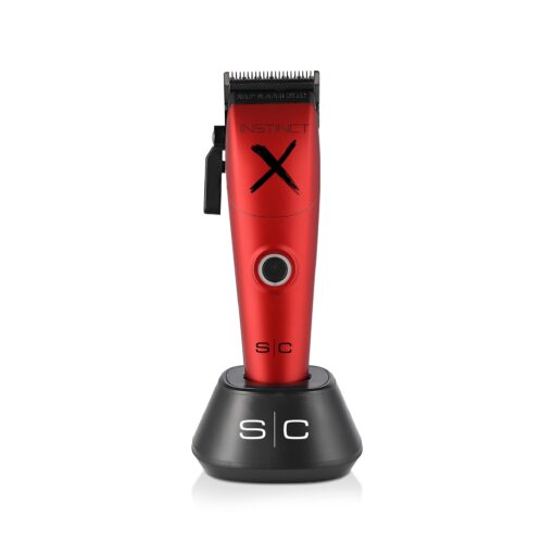 Stylecraft Instinct-X Cordless Hair Clipper Professional Vector Motor with Intuitive Torque Control, 3 Modular Lids