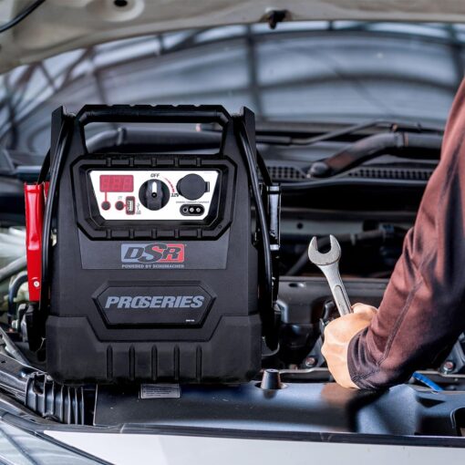 Schumacher Electric DSR157 - ProSeries Jump Starter - 12V 2000 Peak Amps Portable Car Jump Starter & Maintainer - Jumper Cables with Battery Pack - 400 Cranking Amps - Image 5