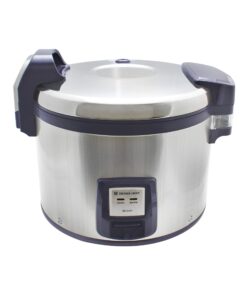 Thunder Group 30 cup/ 60 bowls rice cooker, NSF and ETL certified, stainless steel, digital pad, comes in each