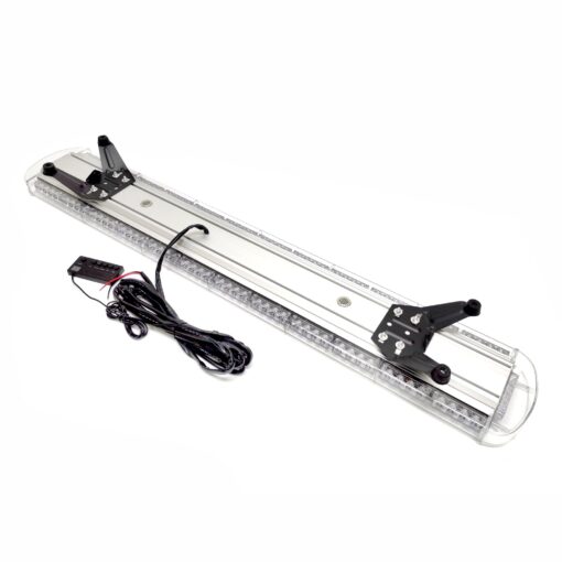 CFLMYYXGS 12V-24V 55" Inch 104 LED 26 Strobe Patterns Emergency Warning Amber LED Light bar Wrecker Beacon Vehicles Security Law Snowplow Tow Trucks Crane Flashing Lights - Image 4