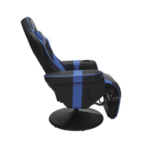 RESPAWN 900 Gaming Recliner - Video Games Console Recliner Chair, Computer Recliner, Adjustable Leg Rest and Recline, Recliner with Cupholder, Reclining Gaming Chair with Footrest - Blue - Image 7