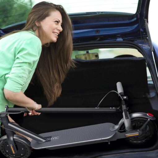 NAVIC T5 Electric Scooter Adult, 350W,Max Speed 19Mph, Long Range 21Miles, Foldable E-Scooter for Adults, Escooter Adults with App Control, Dual Braking - Image 3