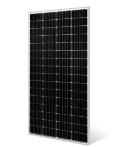 SUNGOLDPOWER Solar Panel 200W 24V Monocrystalline Solar Panel 200 Watt Solar Module Grade A Solar Cell, Black, SG200WM24