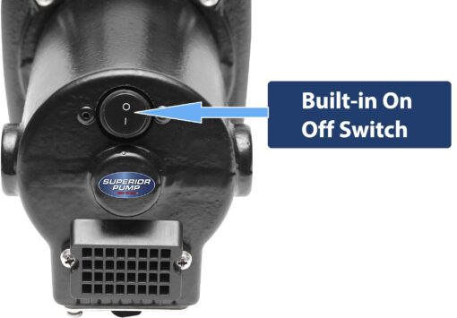 Superior Pump 90050 Transfer Pump , Black - Image 8