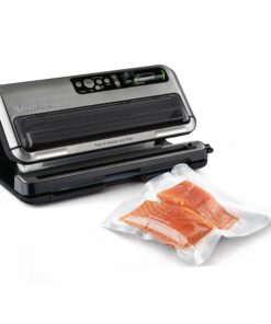 FoodSaver FM5460 Food Preservation System, 2-in-1 Automatic Vacuum Sealing Machine with Starter Kit, Large