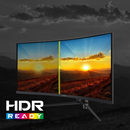 MSI MAG345CQR, 34-inch UWQHD 3440 x 1440 Computer Monitor, 180Hz, HDMI, 1ms, Black - Image 5