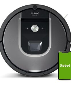 iRobot Roomba 960 Robot Vacuum- Wi-Fi Connected Mapping, Works with Alexa, Ideal for Pet Hair, Carpets, Hard Floors (Renewed)