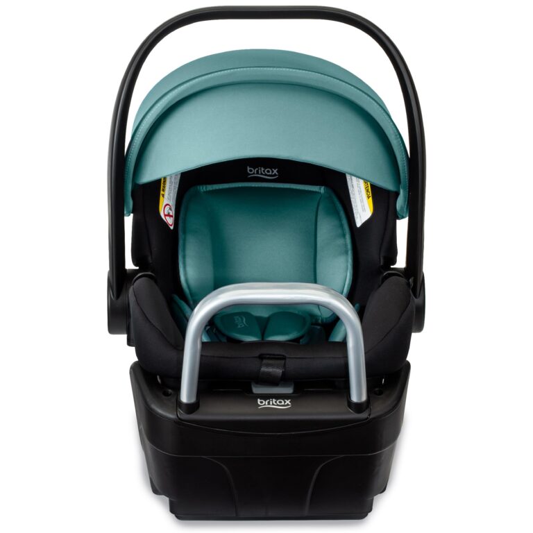 Britax Willow S Infant Car Seat with Alpine Base, ClickTight Technology, Rear Facing Car Seat with RightSize System, Jade Onyx - Image 2