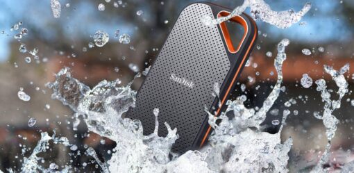 SanDisk 2TB Extreme PRO Portable SSD - Up to 2000MB/s - USB-C, USB 3.2 Gen 2x2, IP65 Water and Dust Resistance, Updated Firmware - External Solid State Drive - SDSSDE81-2T00-G25 - Image 7