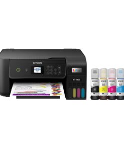 Epson EcoTank ET-2800 Wireless Color All-in-One Cartridge-Free Supertank Printer with Scan and Copy â€“ The Ideal Basic Home Printer - Black, Medium