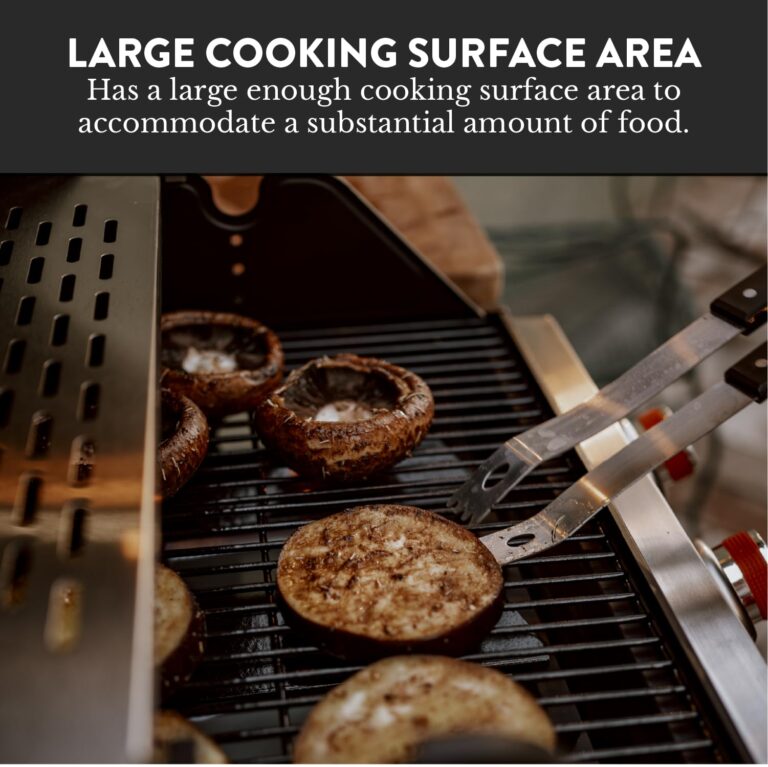 GasOne GP-1030S One 3 Burner Stainless Steel– Outdoor Cabinet Style with Wheels-High-Temperature Paint Coating Gas BBQ Grill – Elegant and Luxurious Design, Black - Image 3