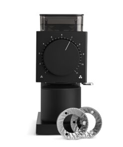 Fellow Gen 2 Ode Brew Grinder - Burr, Electric Coffee Bean Grinder with 31 Settings for Drip, French Press & Cold Brew - Small Footprint - Matte Black
