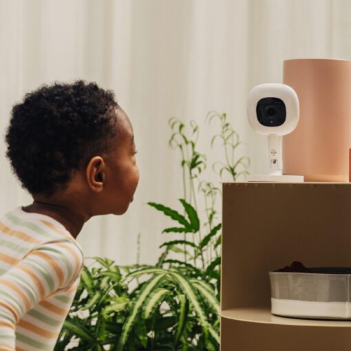 Nanit Pro Smart Baby Monitor & Flex Stand - 1080p Wi-Fi Video Camera, Sensor-Free Sleep & Breathing Motion Tracker, 2-Way Audio, Sound/Motion/Cry Notifications, Night Vision, and Breathing Band - Image 2