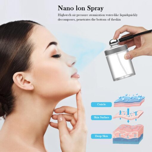 Water Oxygen Jet Beauty Machine Multifunctional Vacuum Machine Deep Clean Hydro Dermabrasion Facial Machine Home SPA Micro Bubble Cleansing Skin Care - Image 4