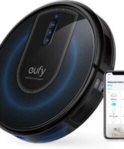 eufy Robot Vacuum G30, 2000 Pa Suction, Robot Vacuum for Carpets and Hard Floors, Ideal for Pet Owners, Dynamic Navigation, Wi-Fi
