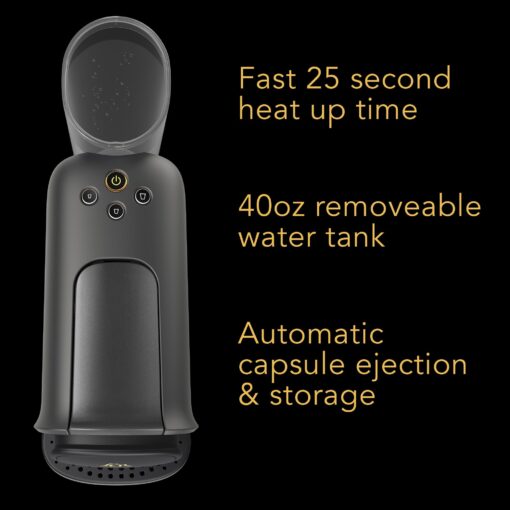 L'OR Barista System Coffee and Espresso Machine Combo by Philips, Matte Grey - Image 2