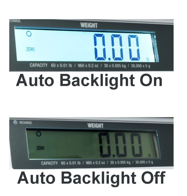 Easy Weigh PX 60 x 0.01 LB Capacity Digital Scale Rechargeable Battery Operated LCD Display Stainless Steel Platter KG Grams Ounces OZ Kitchen Deli Produce Electronic NTEP (PX-60) - Image 4