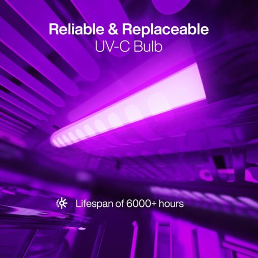 UV Light Sanitizer | UV Box Sanitizer | Conveniently Sanitizes in Minutes | Large Capacity | No Cleaning Required | Touch Control - Image 4