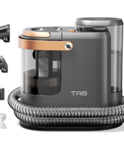 TAB Carpet Cleaner Machine, 18KPa Portable Upholstery Spot Cleaner Shampooer Machine, Powerful Deep Stain Remover, Deep Cleaner for Pets, Furniture, Stairs,Car Seat and Couch, Self-Cleaning, R3