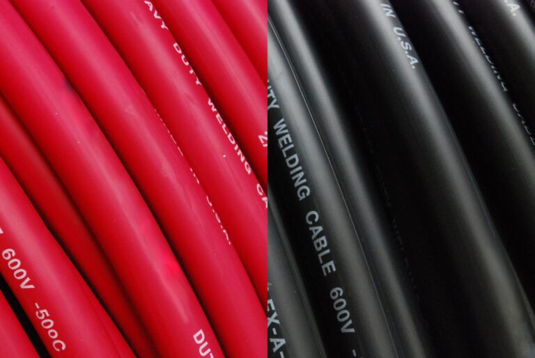 TEMCo WC0470-40' (20' Blk, 20' Red) 4/0 Gauge AWG Welding Lead & Car Battery Cable Copper Wire BLACK + RED | MADE IN USA