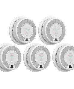 X-Sense 2-in-1 Smoke and Carbon Monoxide Detector Alarm (Not Hardwired), 10-Year Battery-Operated Dual Sensor Fire & CO Alarm, SC06, 5-Pack