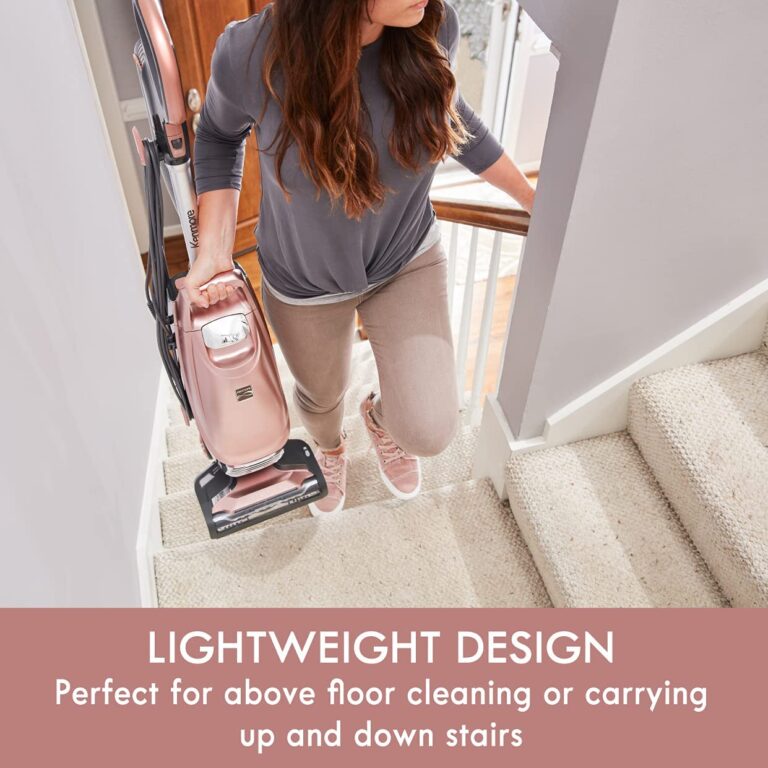 Kenmore BU4050 Intuition Bagged Upright Vacuum, liftup Cleaner with Hair Eliminator brushroll, pet Handi-Mate for Carpet, Hard Floor, Rose Gold - Image 3