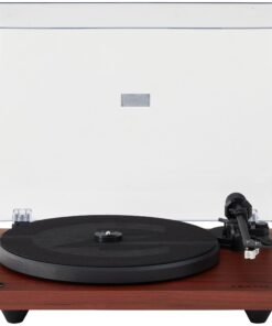 Crosley C6B-MA Belt-Drive Bluetooth Turntable Record Player with Adjustable Tone Arm, Mahogany
