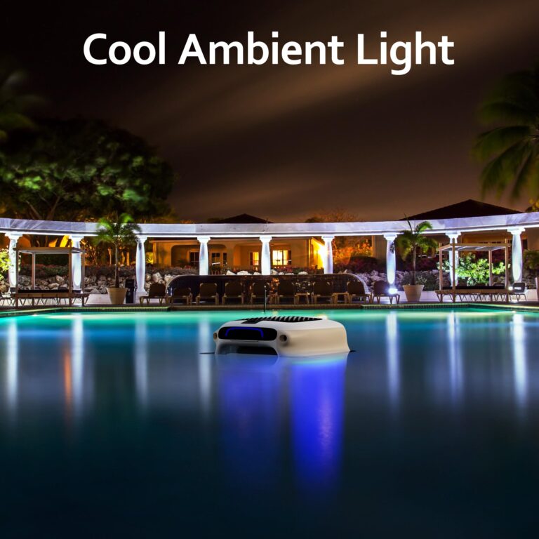 POOLPURE Pool Skimmer Robot with 10 Hours Runtime, Big Battery Instead of Solar Panel, Manual Remote Control Pool Surface Skimmer Robotic, Automatic Pool Skimmer (Skimmer Without Solar Panel) - Image 2