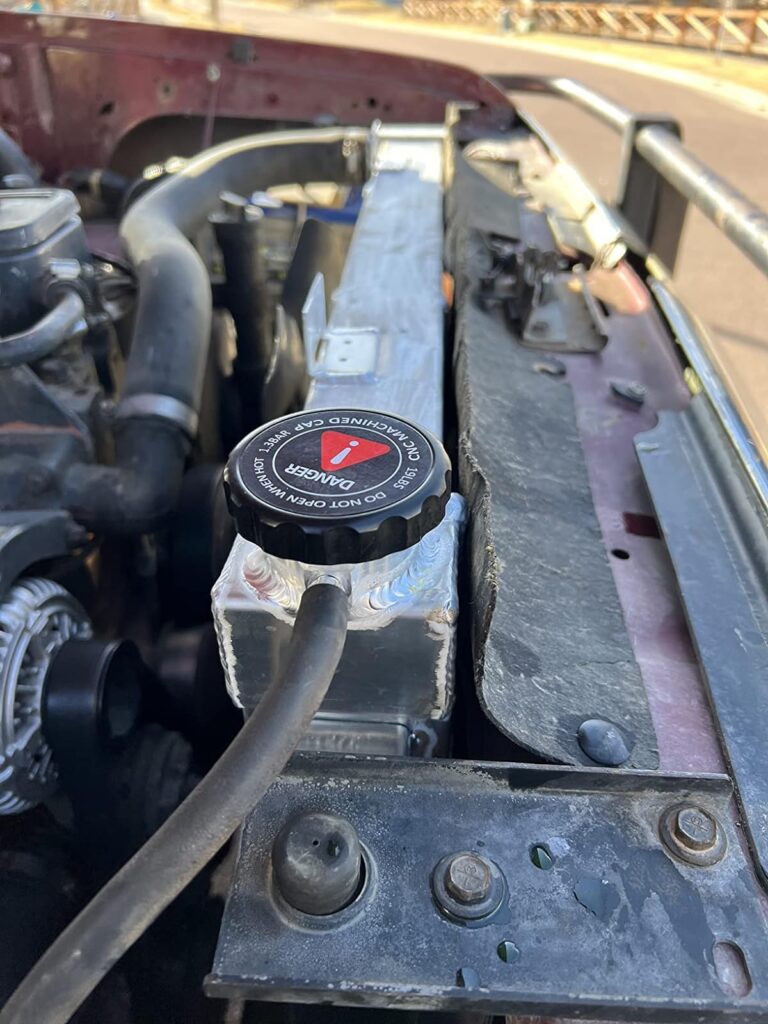 KUUHLERSAT Radiator for 1989-1993 Dodge D250 D350 W250 W350 Base 5.9L Cummins Diesel, 3 Row Aluminum Radiator - Image 7