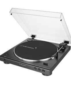 Audio-Technica AT-LP60XBT-BK Fully Automatic Wireless Belt-Drive Turntable (Black) (ATLP60XBTBK)