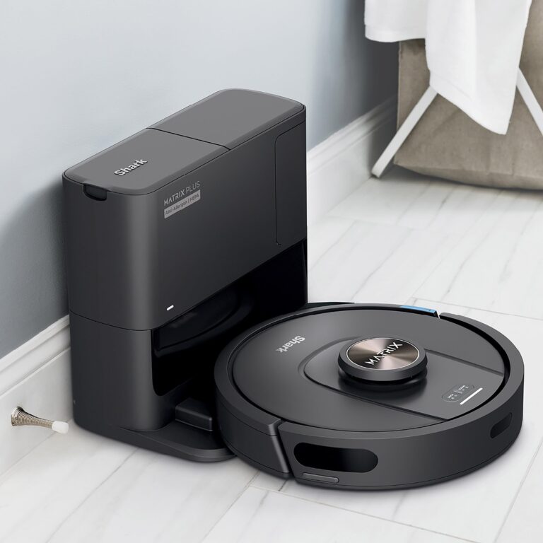 Shark UR2360S Ultra Robot Vacuum, with Matrix Clean, Precision Mapping, 30-Day Capacity HEPA Bagless Self Empty Base, Self-Cleaning Brushroll Perfect for Pet Hair, WiFi, Black (Renewed) - Image 7