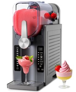 Slushie Machine - Professional Frozen Drink Maker No Ice Needed- 70 oz Slushy Machine for Home with LED Display - One-Touch Reservation & 6 Pre-set Programs for Frozen Margaritas, Frappés & Ice Cream