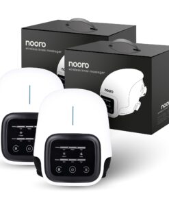 nooro Portable Knee Massager with Heat, Red Light, & Massage Therapy, Relax Tight Muscles and Helps Minor Joint Stiffness and Discomfort, Hands-Free Design