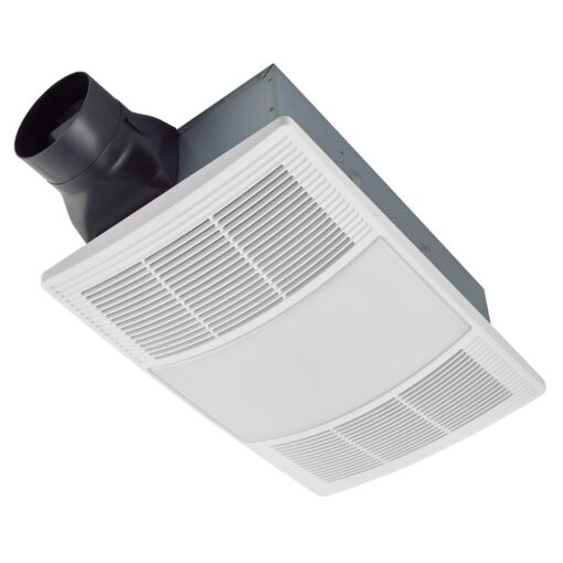Broan-NuTone 110 CFM Bathroom Exhaust Fan, Heater & LED Light Combo Bundle with ENERLITES Countdown Timer Switch, 1-30 Min Settings, Blue LED, 2 Pack - Image 7