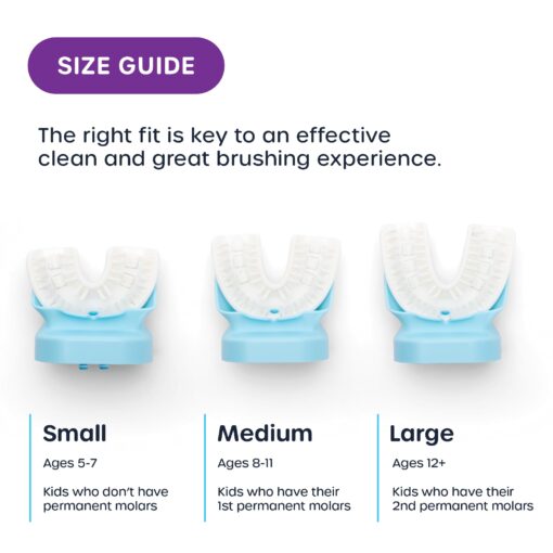 Willo Fully Automated Kids U-Shaped Electric Toothbrush - 2 Brushing Timers, Deep-Cleans, Consistent Results, Eliminates Brushing Mistakes - Minty Mist (Large - Kids Ages 12+ Years) - Image 4